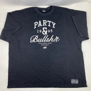 Vintage Notorious BIG Biggie ROCKSMITH Tshirt Party & Bullshit 3X XXXL